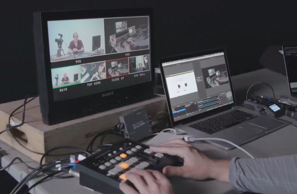 Live streaming single and multi-camera setups are reviewed in this video